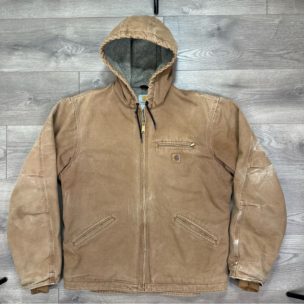 Carhartt Brown Hooded Jacket